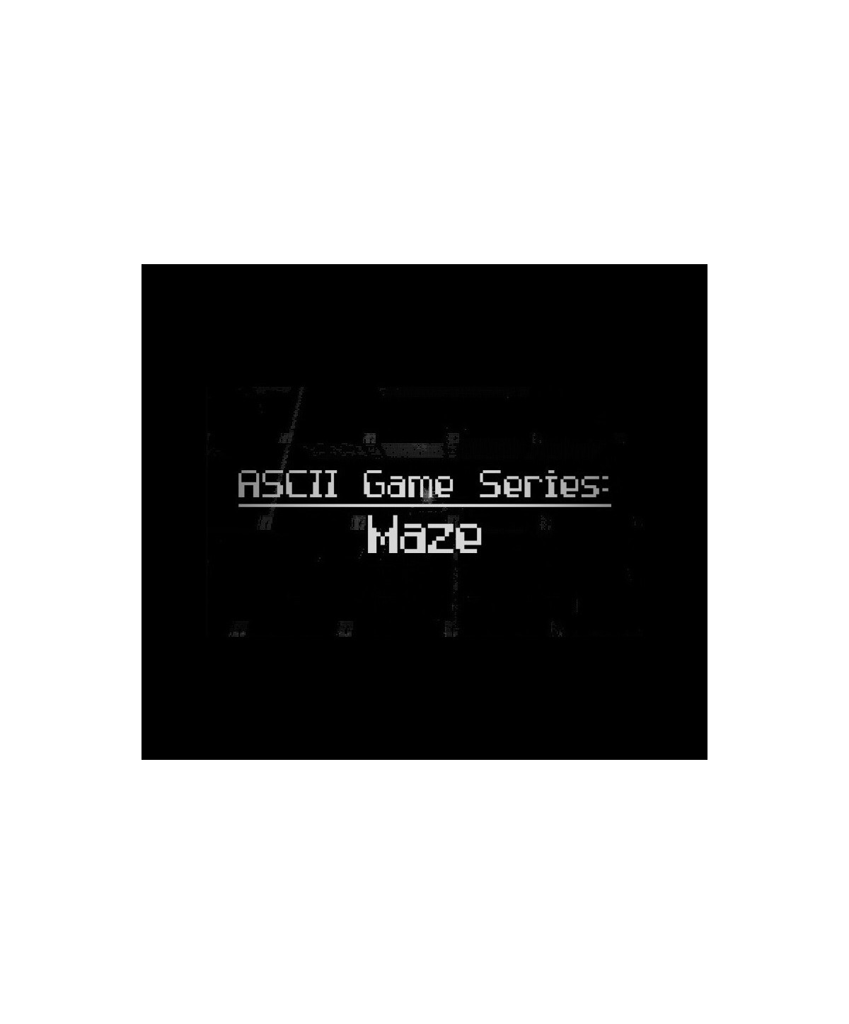 ASCII Game Series: Maze Steam Steam Key GLOBAL